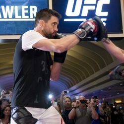 UFC 195 open workouts