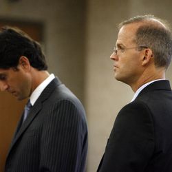 Steve Turley makes his first appearance in 4th District Court in Provo on Wednesday, Aug. 24, 2011.