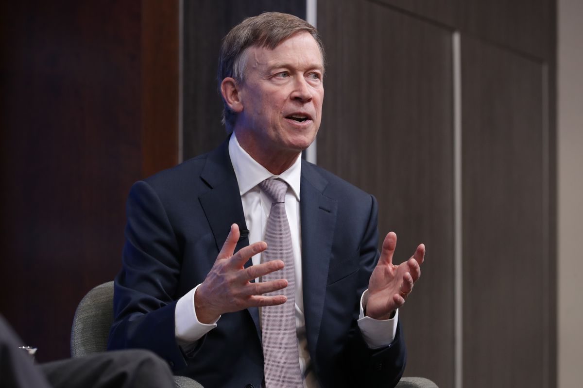 Governors Hickenlooper (D-CO) And Kasich (R-OH) Speak At The Brookings Institution In D.C.