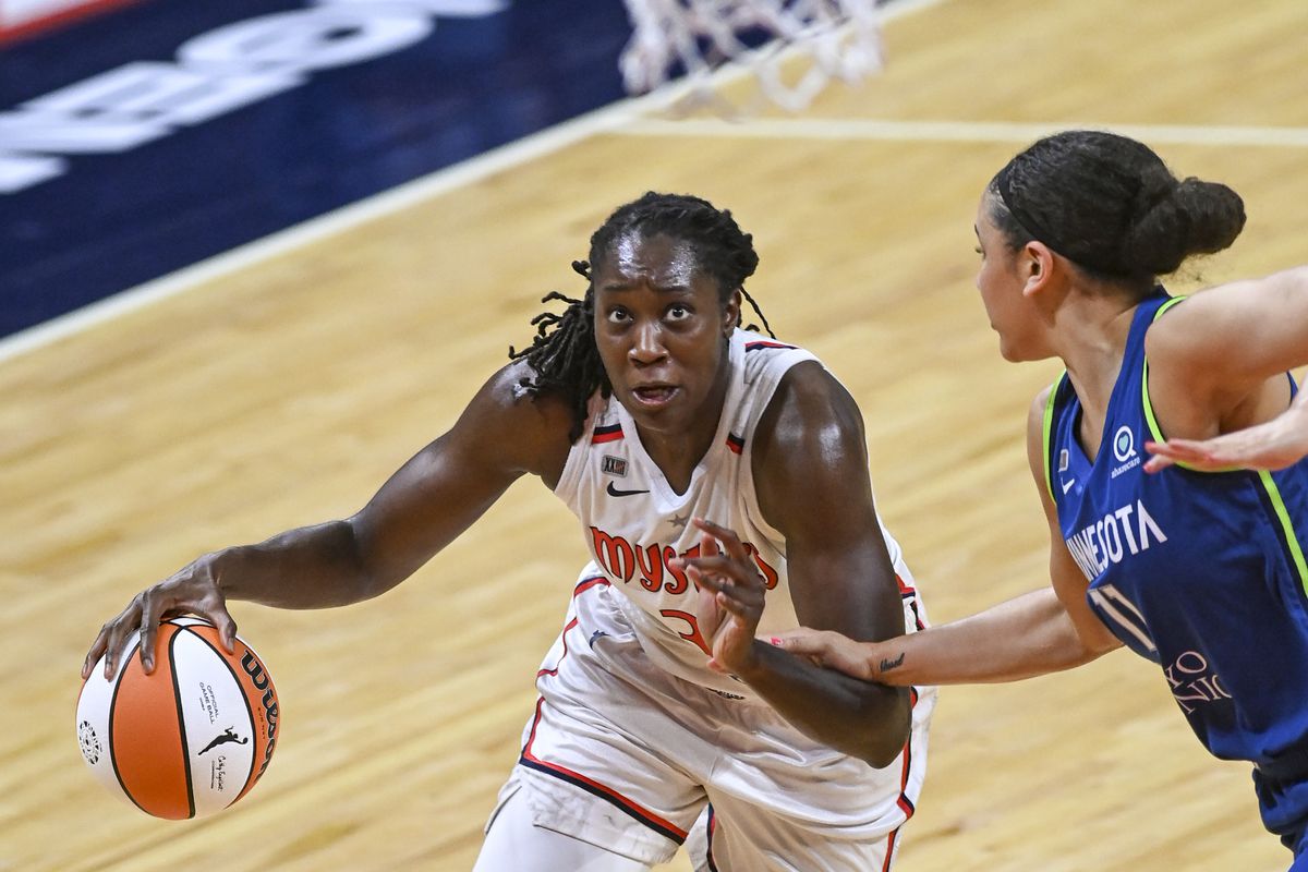 WNBA-Minnesota Lynx at Washington Mystics