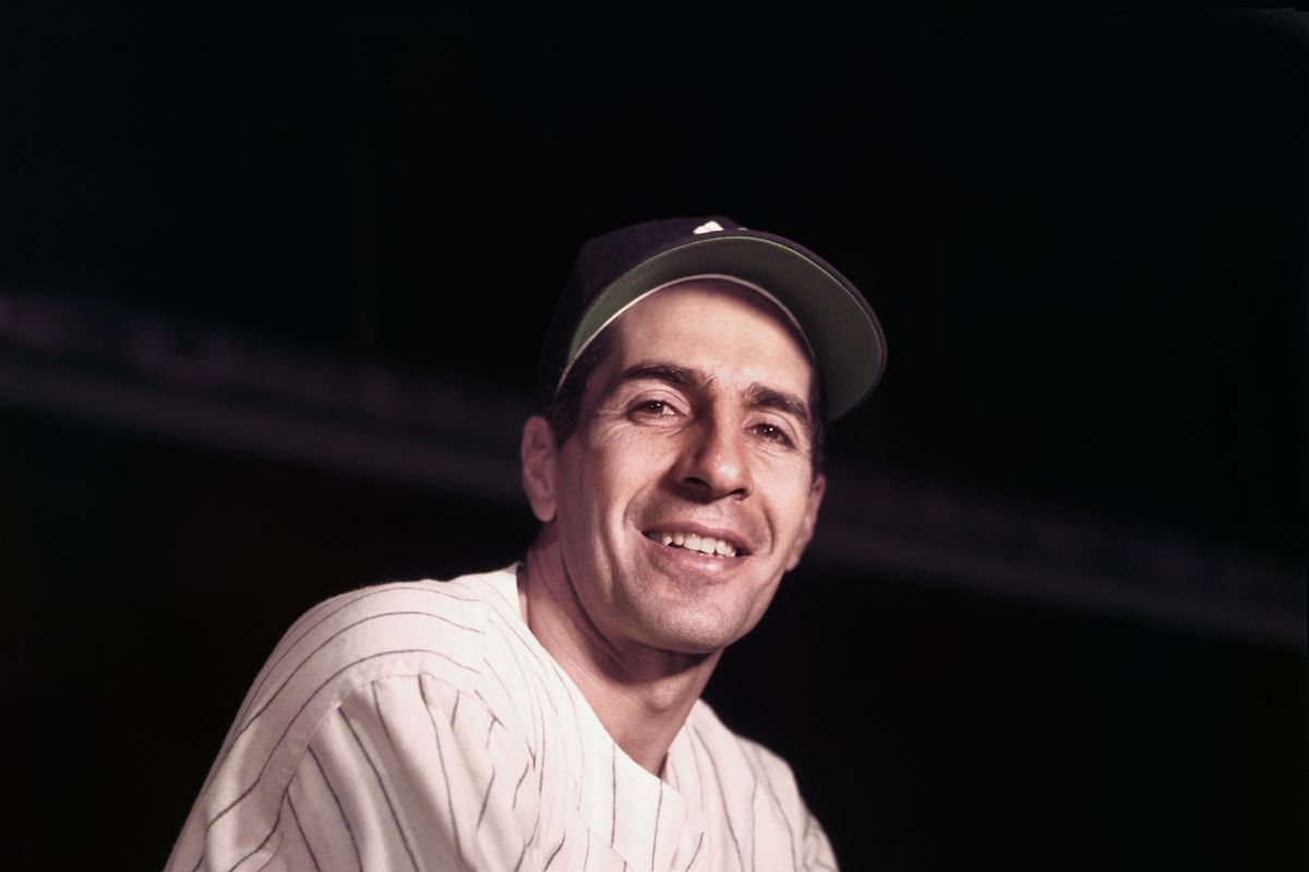 New York Yankees’ Phil Rizzuto Posing
