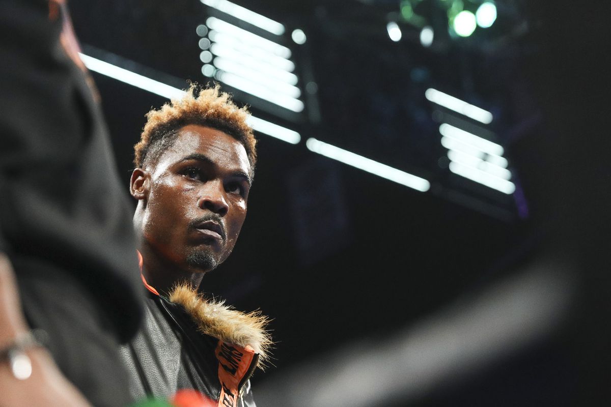 &nbsp;Jermell Charlo arrives for his bout against Tony Harrison for the WBC World Super Welterweight Championship at Toyota Arena on December 21, 2019 in Ontario, California.