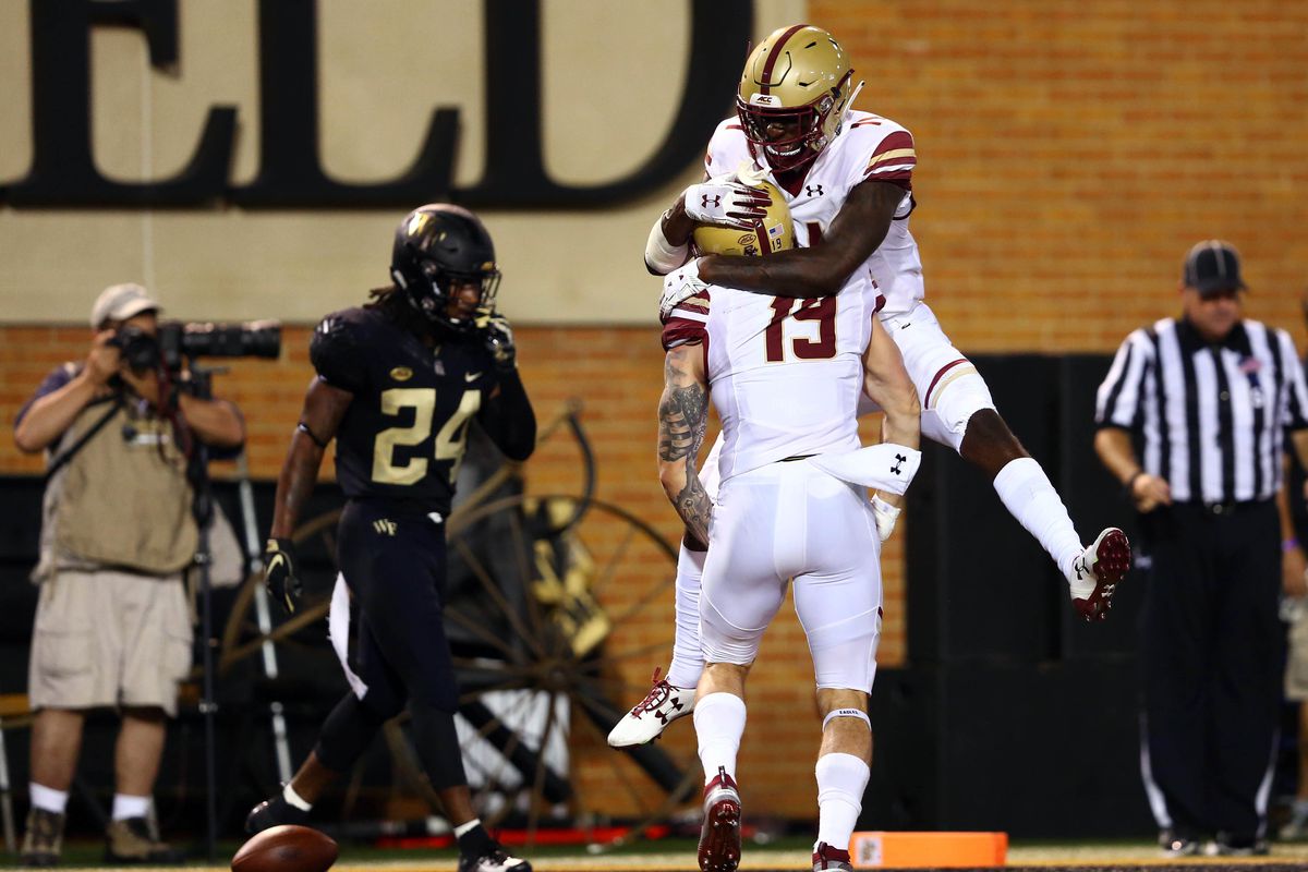 NCAA Football: Boston College at Wake Forest