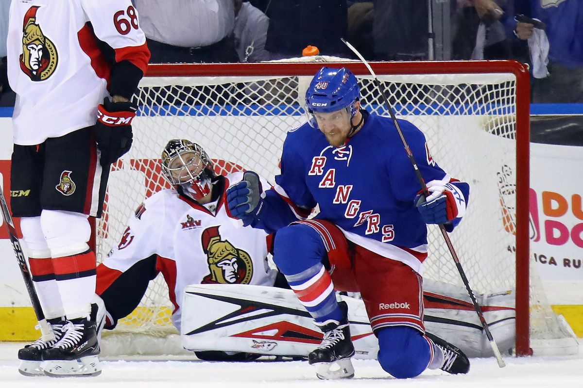 Ottawa Senators v New York Rangers - Game Three
