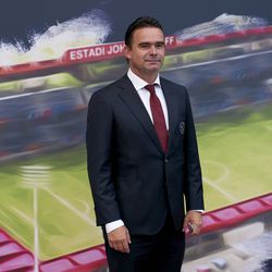 Ajax sporting director Marc Overmars returned to his former club
