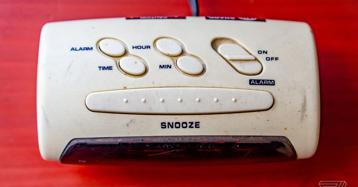 The snooze button is the best part of the world’s most hated gadget