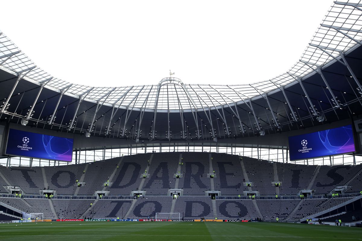 Tottenham Hotspur v Manchester City - UEFA Champions League - Quarter Final - First Leg - Tottenham Hotspur Stadium