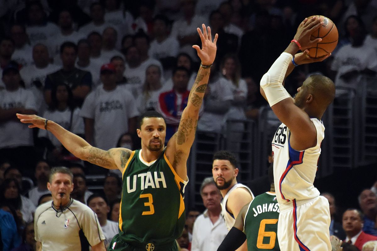 NBA: Playoffs-Utah Jazz at Los Angeles Clippers