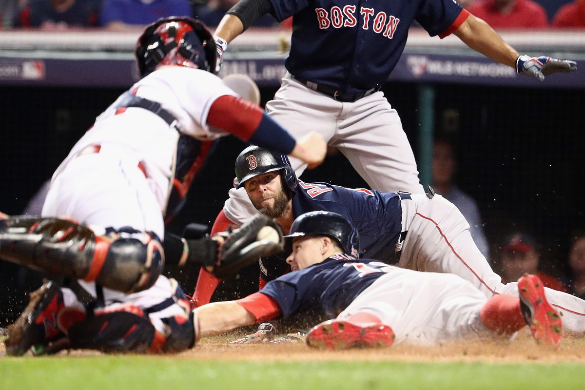 Division Series - Boston Red Sox v Cleveland Indians - Game One