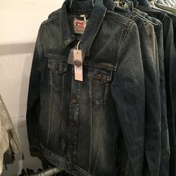 Denim jacket, $57 (was $228)