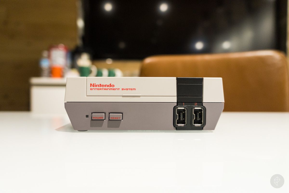 NES Classic front view