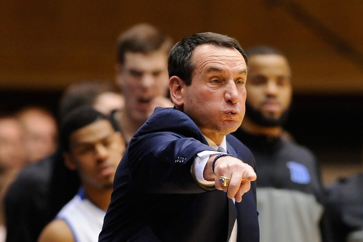 When it comes to forward thinking, Coach K is happy to point the ACC in the right direction