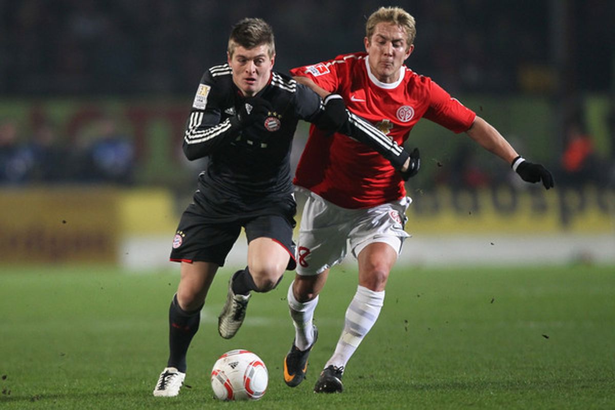 Big stage for Toni Kroos.