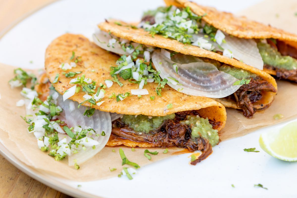 Taco’s at Nido’s Backyard are made with homemade tortillas