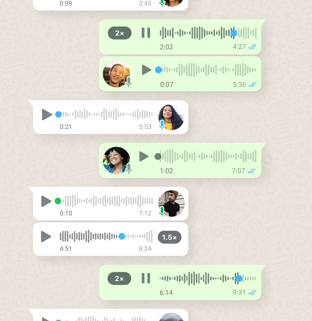 WhatsApp is getting better voice messages in the next few weeks