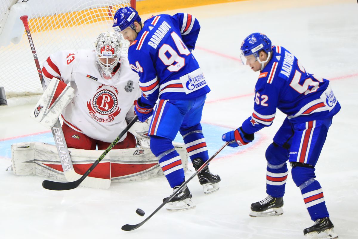 KHL Western Conference Quarterfinal, Leg 1: SKA St Petersburg vs Vityaz Moscow Region