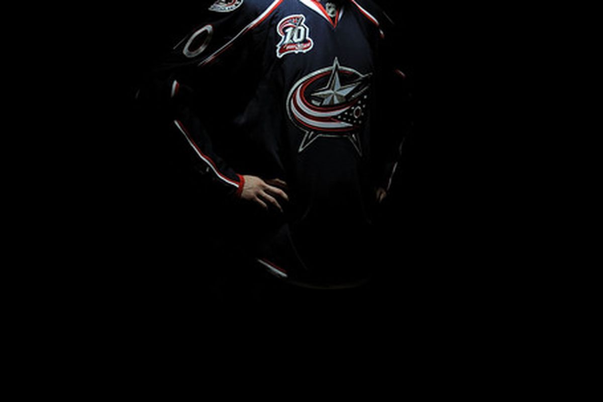 LOS ANGELES, CA - JUNE 25:  Ryan Johansen, drafted fourth overall by the Columbus Blue Jackets, poses for a portrait during the 2010 NHL Entry Draft at Staples Center on June 25, 2010 in Los Angeles, California.  (Photo by Harry How/Getty Images)