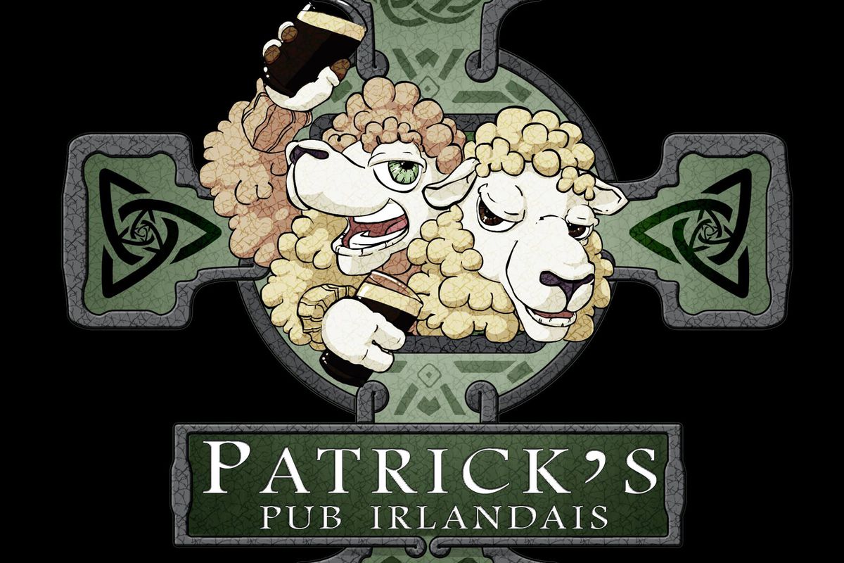 The logo looks Irish pub-y enough