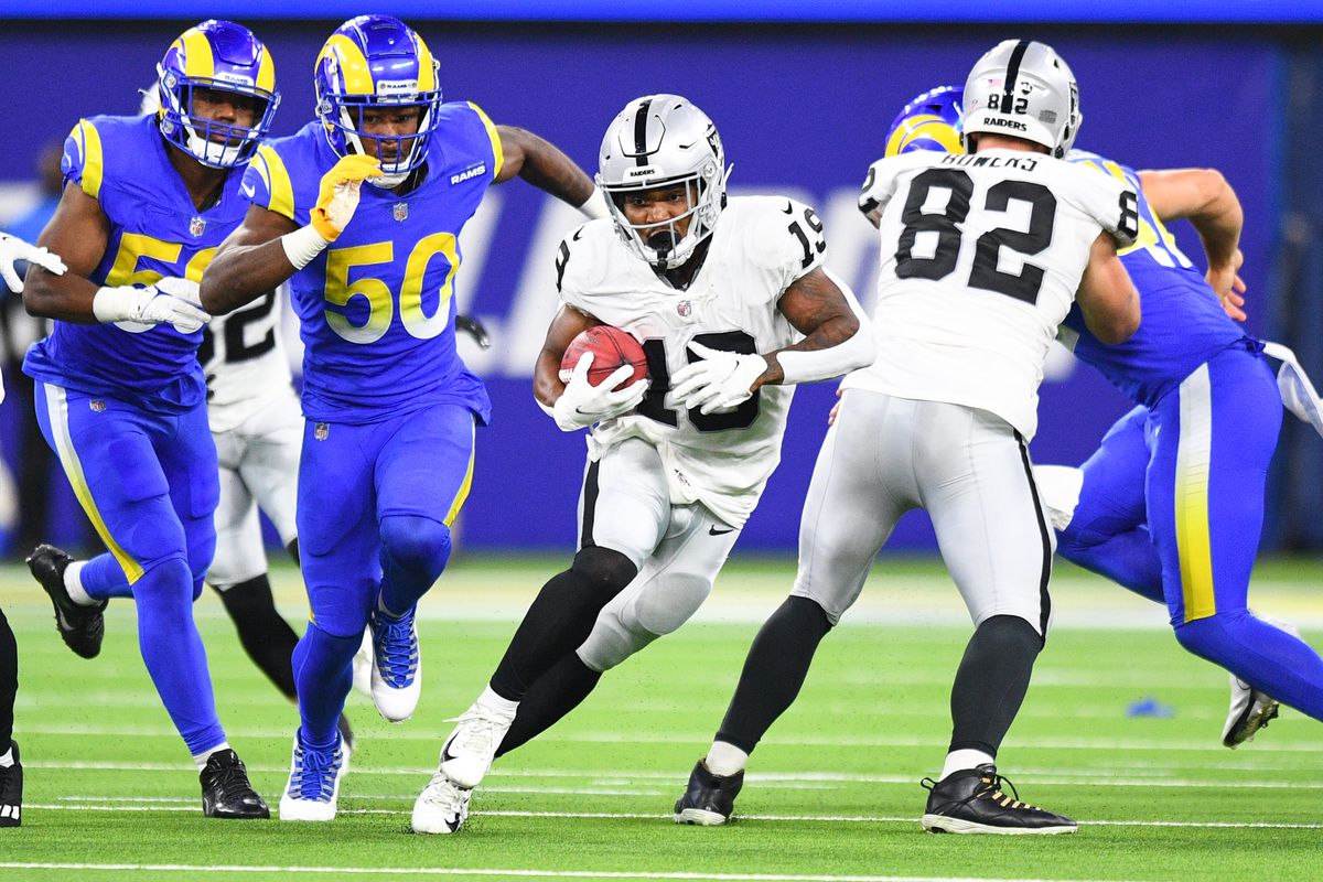 Las Vegas Raiders - Los Angeles Rams: Game time, TV channel and where to  watch the Week 2 NFL Preseason Game