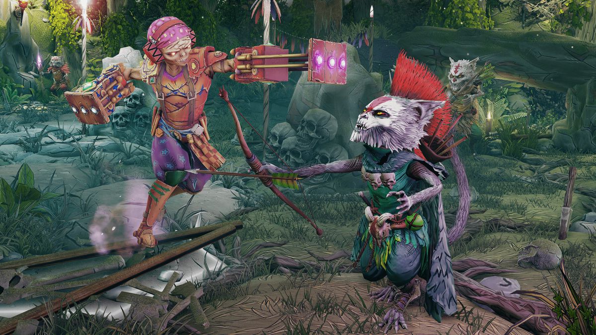 In-game screenshot of Gloomhaven: Jaws of the Lion featuring the new Demolitionist character class.