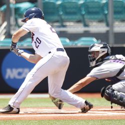 The Washington Huskies take on the UConn Huskies in the first game of the Conway Regional during the 2018 NCAA Baseball Tournament at Springs Brook Stadium in Conway, SC on June 1, 2018.