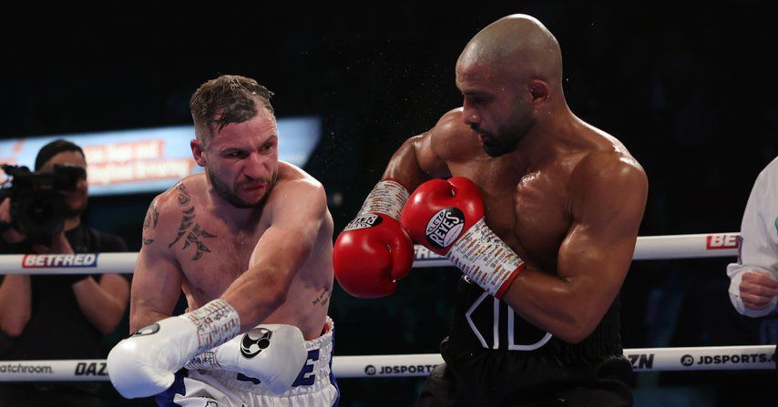Highlights and results: Hughes wins decision over Galahad, Harper takes title from Rankin