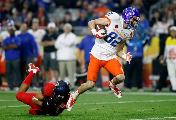Sperbeck was one of the reasons why Boise State won the Fiesta Bowl in 2014. (Courtesy of Ralph Freso/Getty Images)