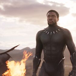 T'Challa/Black Panther (Chadwick Boseman) in “Black Panther."
