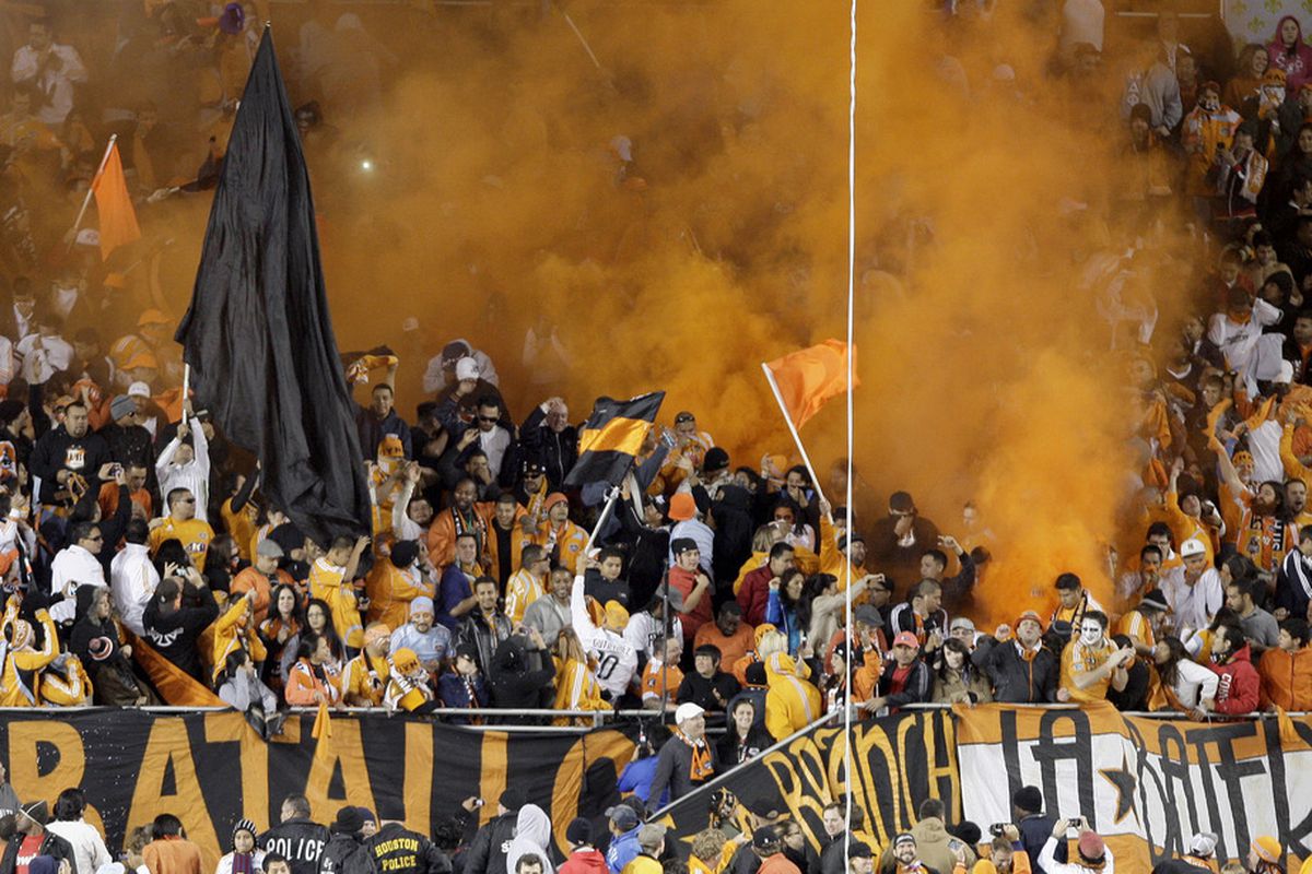 DO NOT ADJUST YOUR SETS. With six national TV dates set for games at BBVA Compass Stadium, the orange haze will reign supreme in Texas this year.