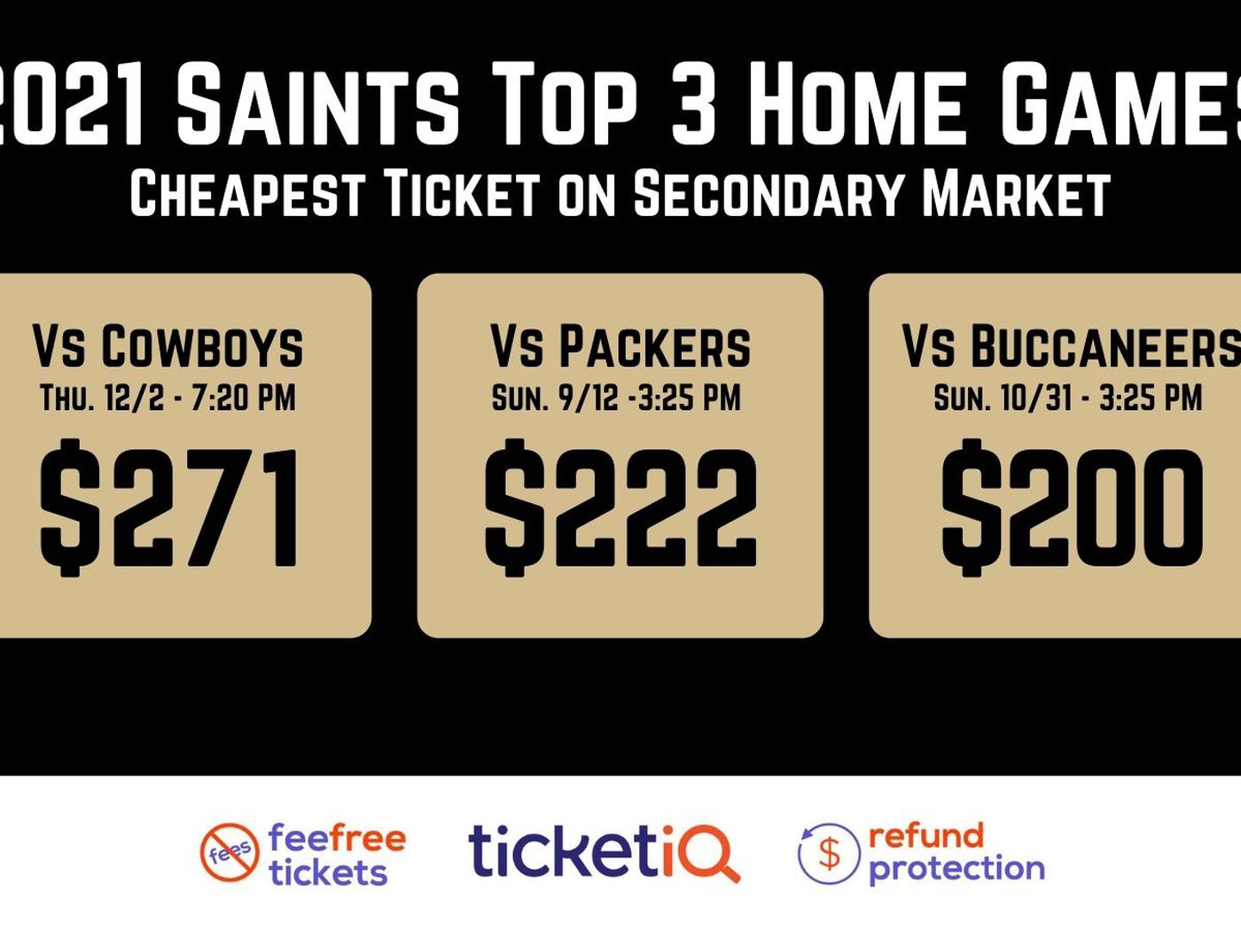 new orleans saints single game tickets