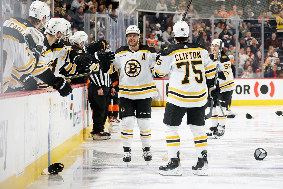 Boston Bruins v Philadelphia Flyers