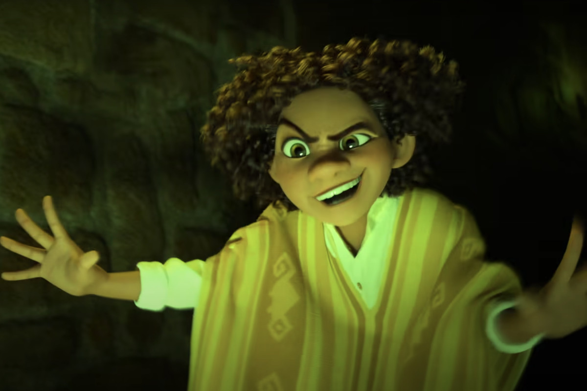 The character Camilo sings in the film “Encanto.”