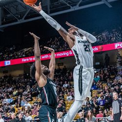 UCF sends its seniors off with a big win over the Bearcats, 75-61.