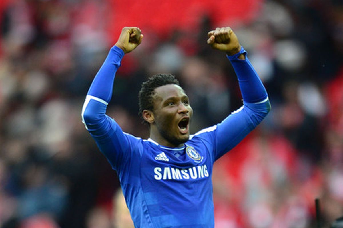 John Obi Mikel, caught in the act of not passing forwards