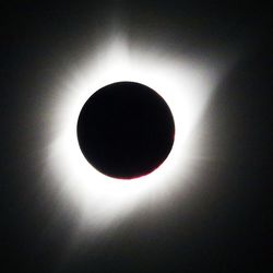 Total eclipse of the sun is seen from Palisades Reservoir, Idaho, on Monday, Aug. 21, 2017.