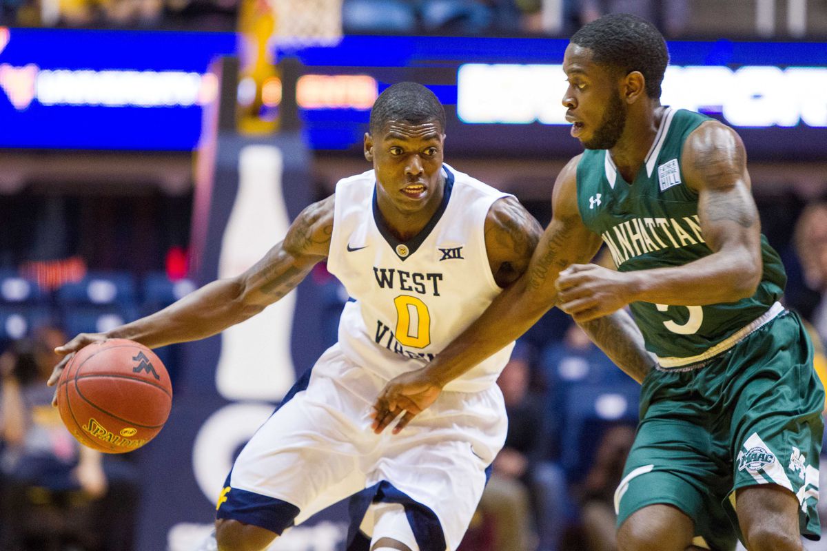 NCAA Basketball: Manhattan at West Virginia