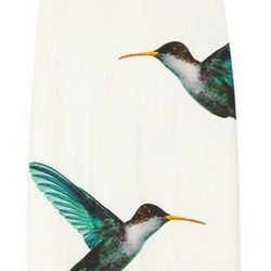 <a href="http://www.net-a-porter.com/product/177680/">Jil Sander hummingbird print silk-twill skirt</a>, $1170 at Net-a-Porter