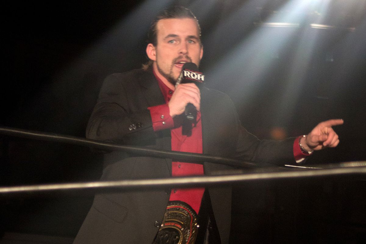 Adam Cole - one of the ROH stars who could be wrestling in the UK in November