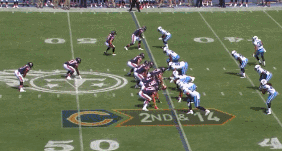 Breaking down the Mitchell Trubisky to Tanner Gentry touchdown pass - Windy  City Gridiron