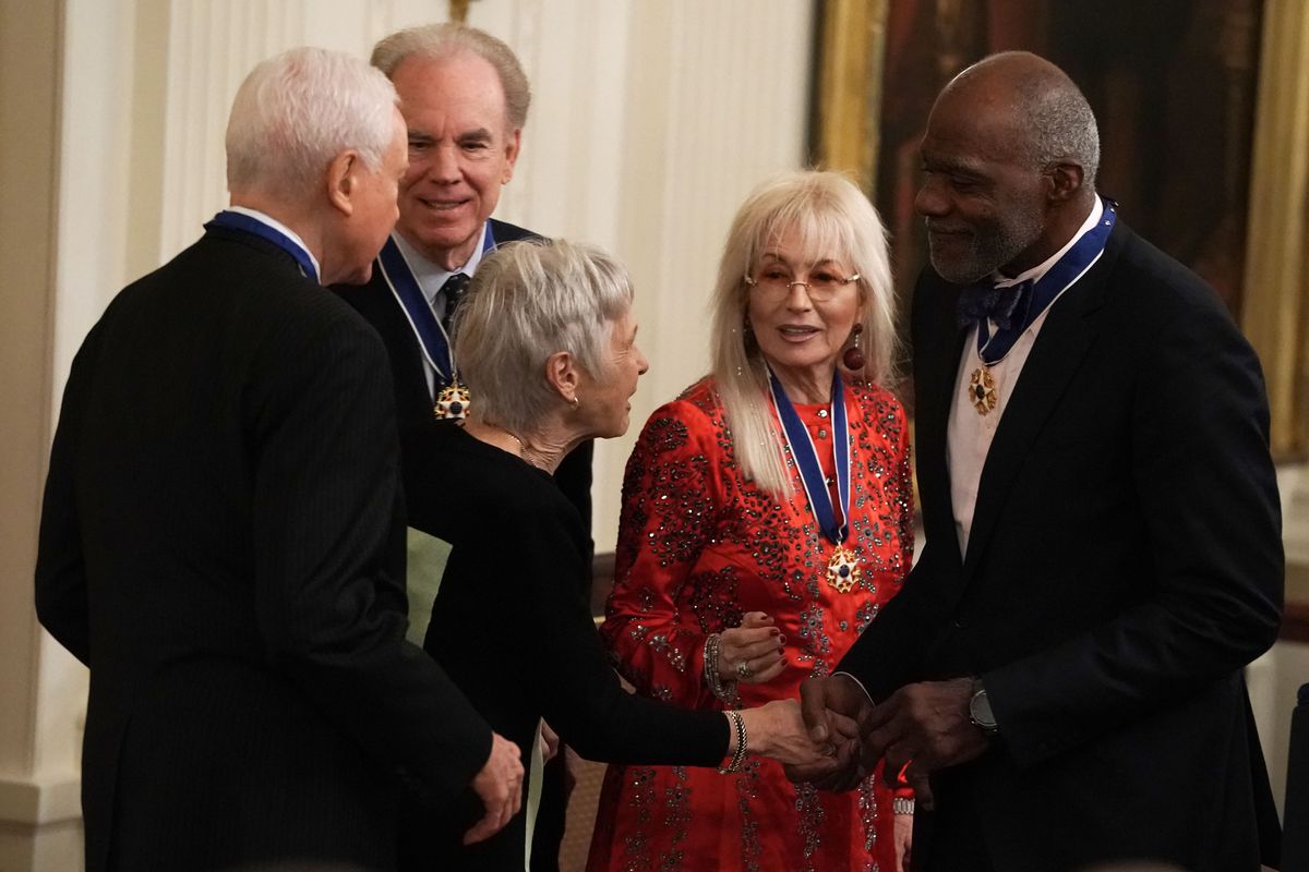 Trump Bestows Honors To Prominent Americans At Presidential Medal Of Freedom Ceremony
