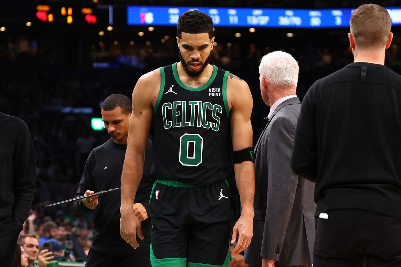 Celtics’ Jayson Tatum responds to ejection in 76ers game: ‘They were eager to get me out of there’