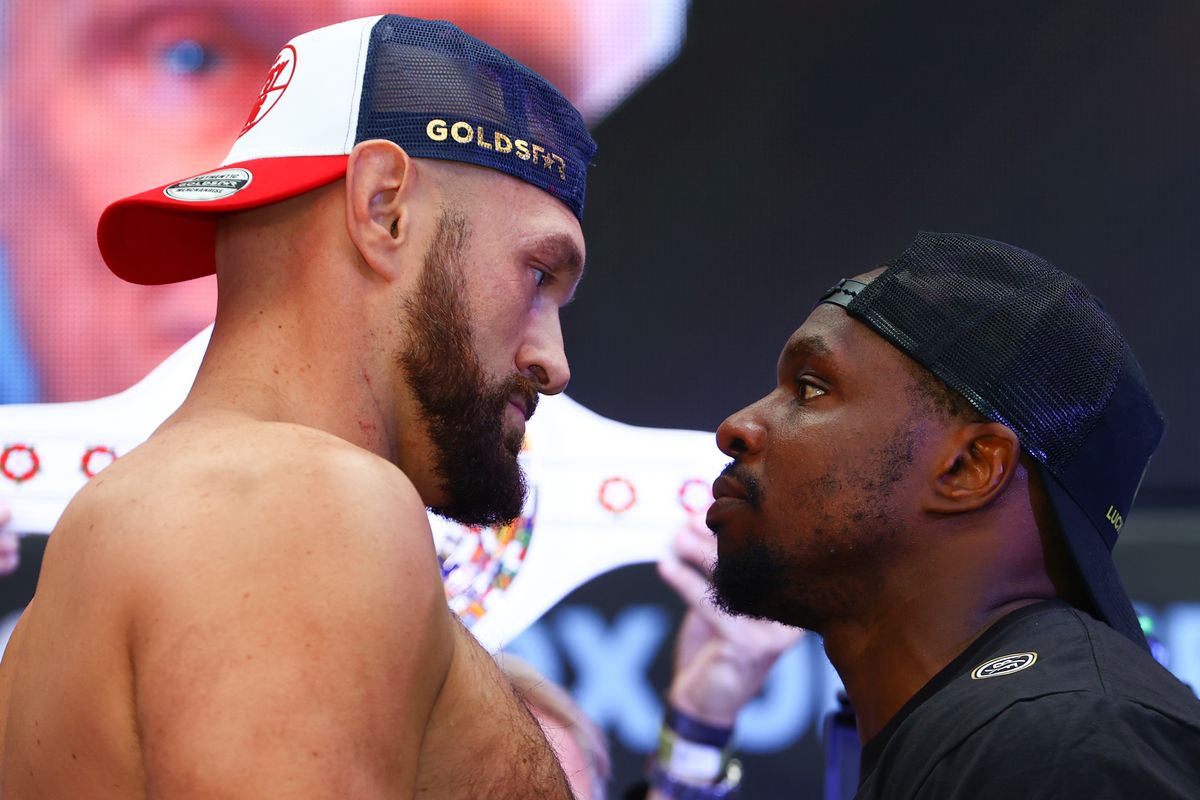 Tyson Fury faces Dillian Whyte today at Wembley Stadium