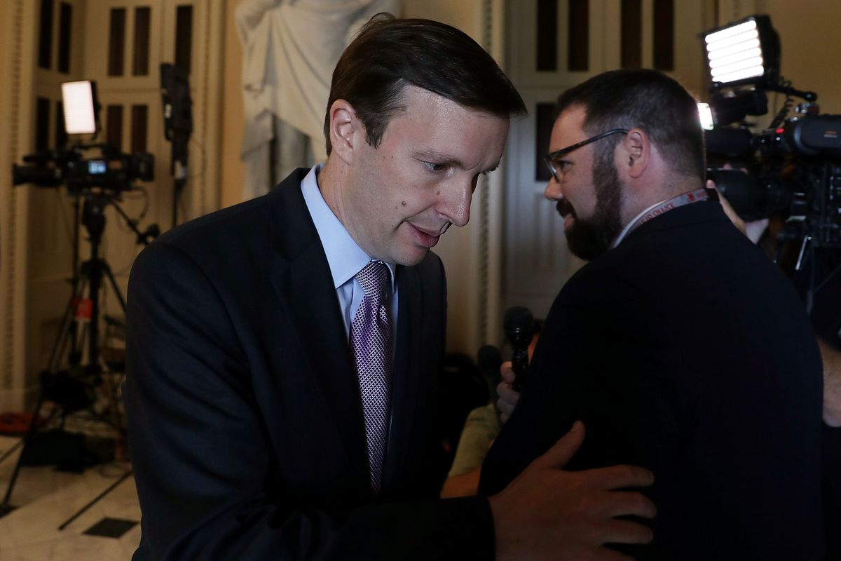 Sen. Chris Murphy, who launched a 15-hour filibuster last week over gun control. Some liberal commentators say the NRA's money has controlled Congress. (Murphy himself has blamed the NRA, but hasn't fingered its campaign contributions.)