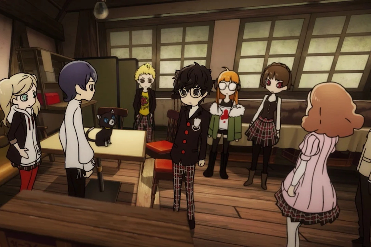 Persona Q2: New Cinema Labyrinth - Joker and the Phantom Thieves team up for a reunion
