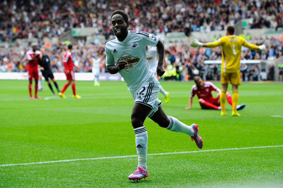 Swansea's Nathan Dyer was the fantasy player of the week. 