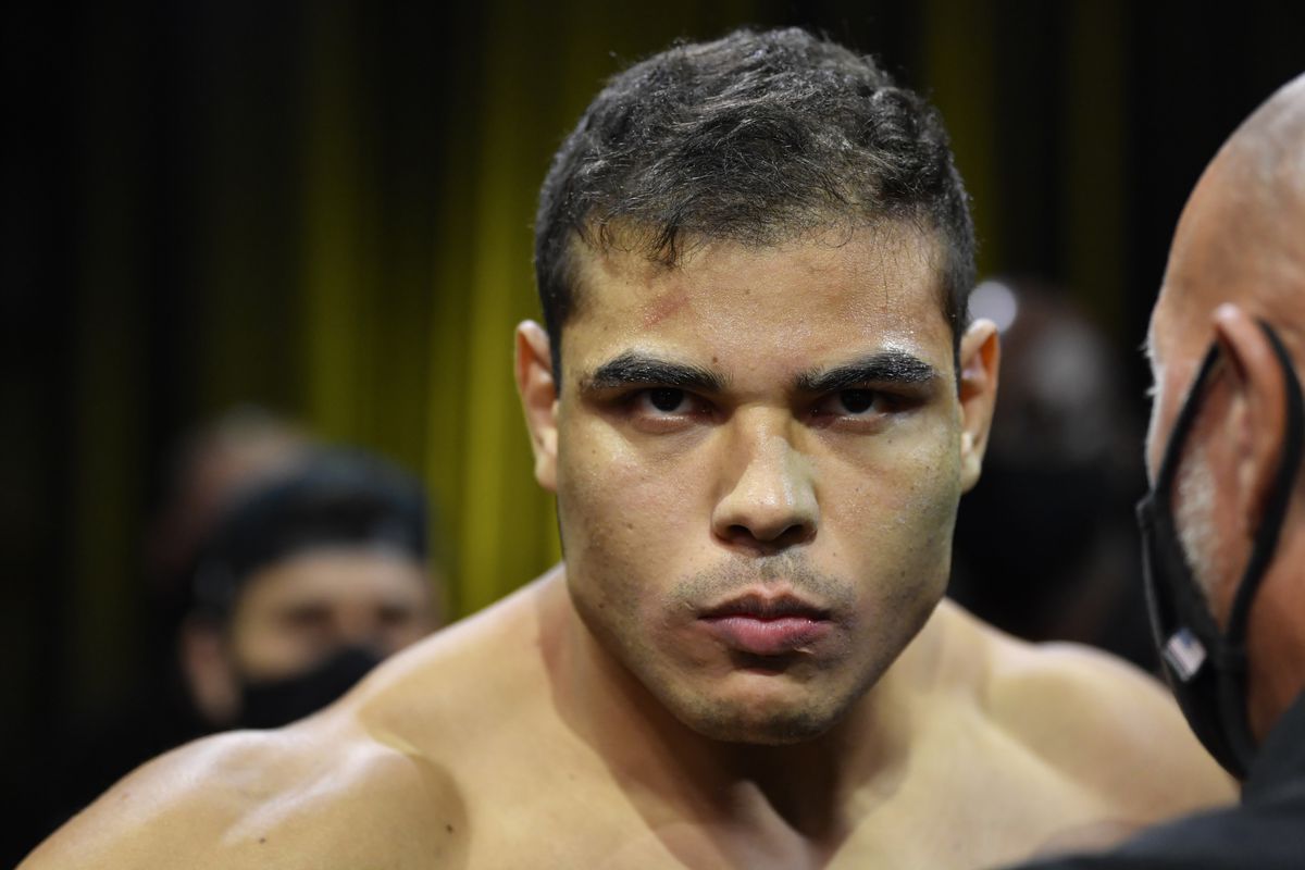 UFC middleweight contender Paulo Costa prepares to fight Marvin Vettori in 2021. 