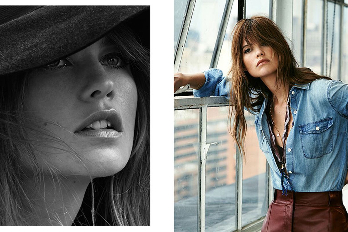 Behati Prinsloo. Images by Chris Colls for Net-A-Porter's The Edit.