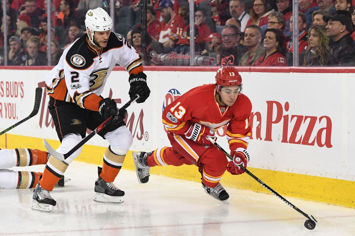 NHL: Anaheim Ducks at Calgary Flames