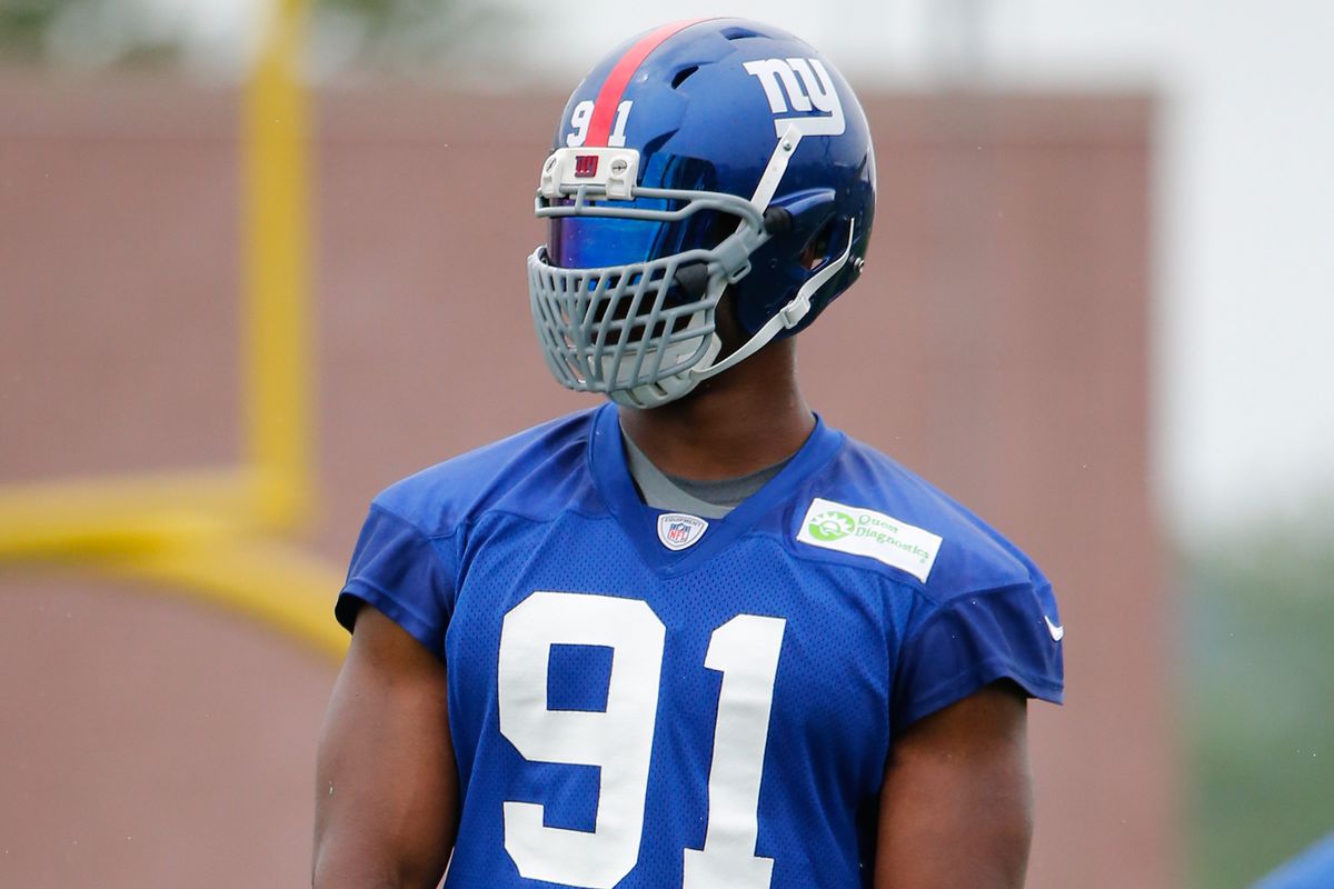 Just Tuck of the New York Giants is one of several players to begin wearing non-standard facemasks over the past few years.  The league will now ban their use. Tuck has been granted a medical exemption for the mask. 