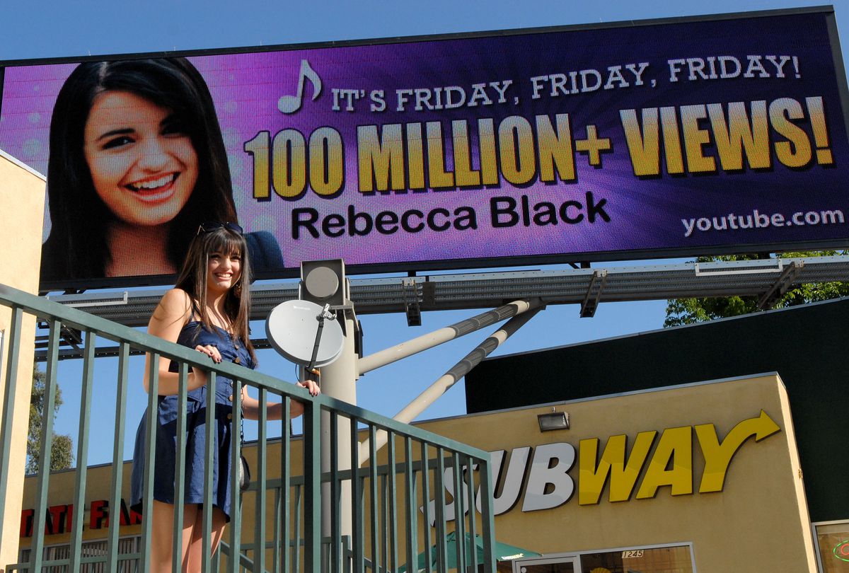 Rebecca Black “Friday” Billboard Unveiling Ceremony